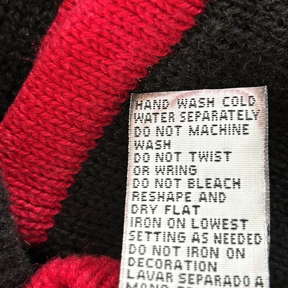 Beads Sequins Embroidery Cardinals Xmas Tree Ramie Cotton Sweater Tiara Int'l Lg - Picture 10 of 14